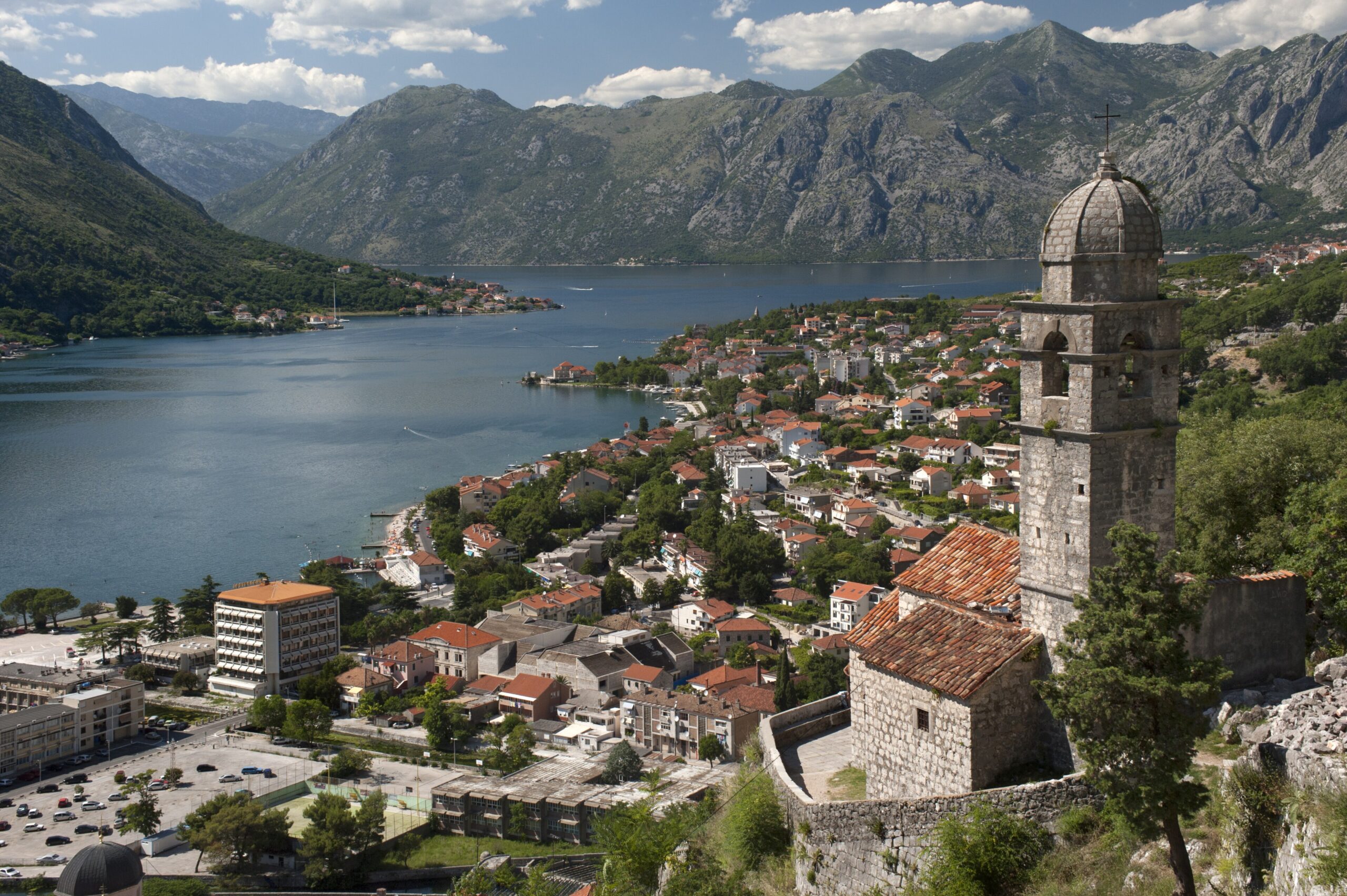 Church of Our Lady of Health above Kotor Bay, Montenegro