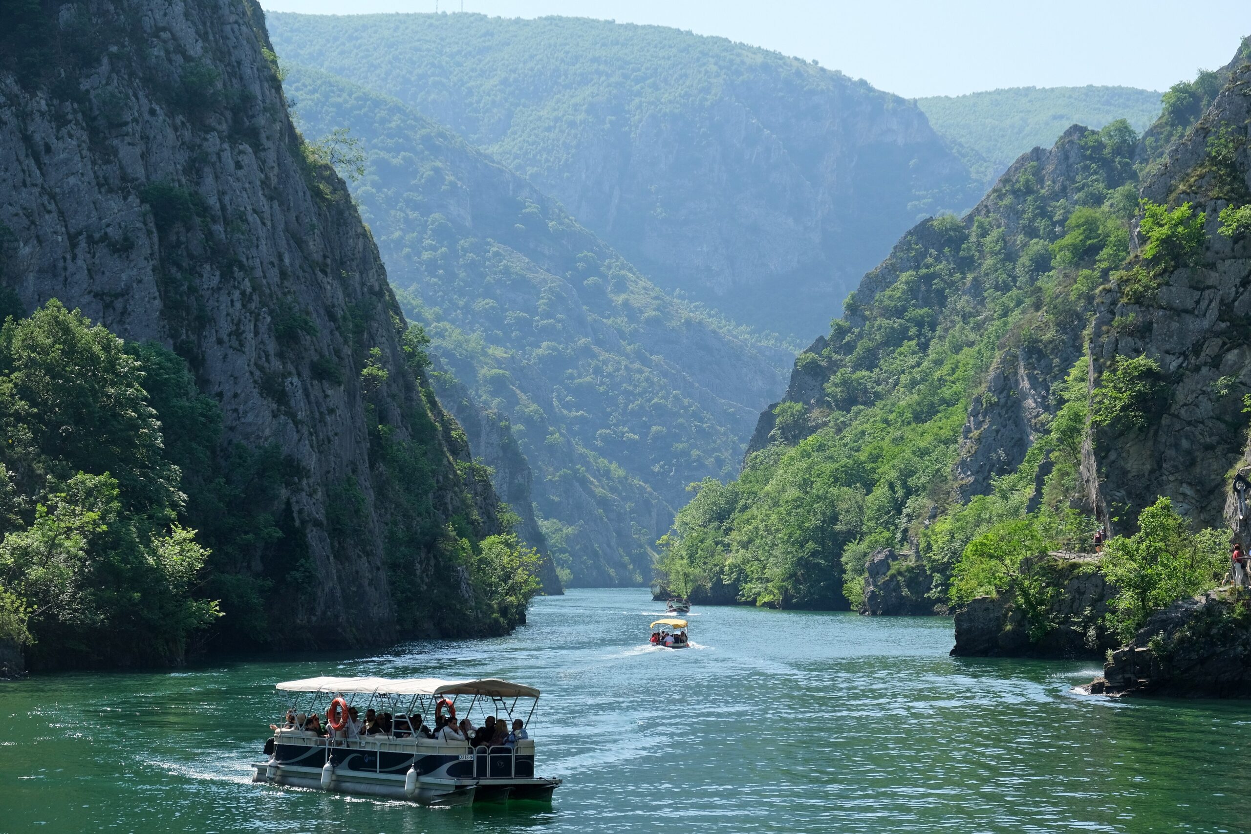 Matka Canyon near Skopje, North Macedonia